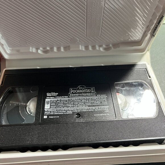 Disney VHS – Pocahontas II: Journey to a New World (1998) 12743-1 First Pressing - Picture 5 of 6